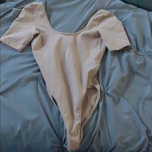 American apparel nude bodysuit